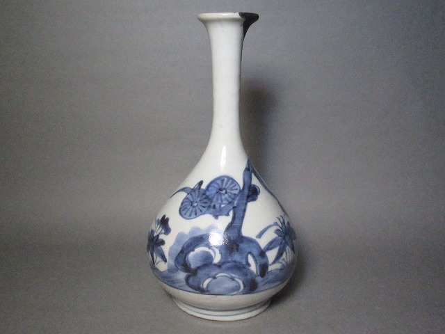 古伊万里 徳利 初期伊万里 酒器 花瓶 古美術 骨董品 染付 江戸 古道具