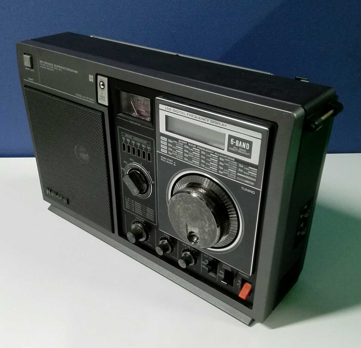 g_t S751 National 6バンド BCLラジオ【RF-B300】[SW DOUBLE