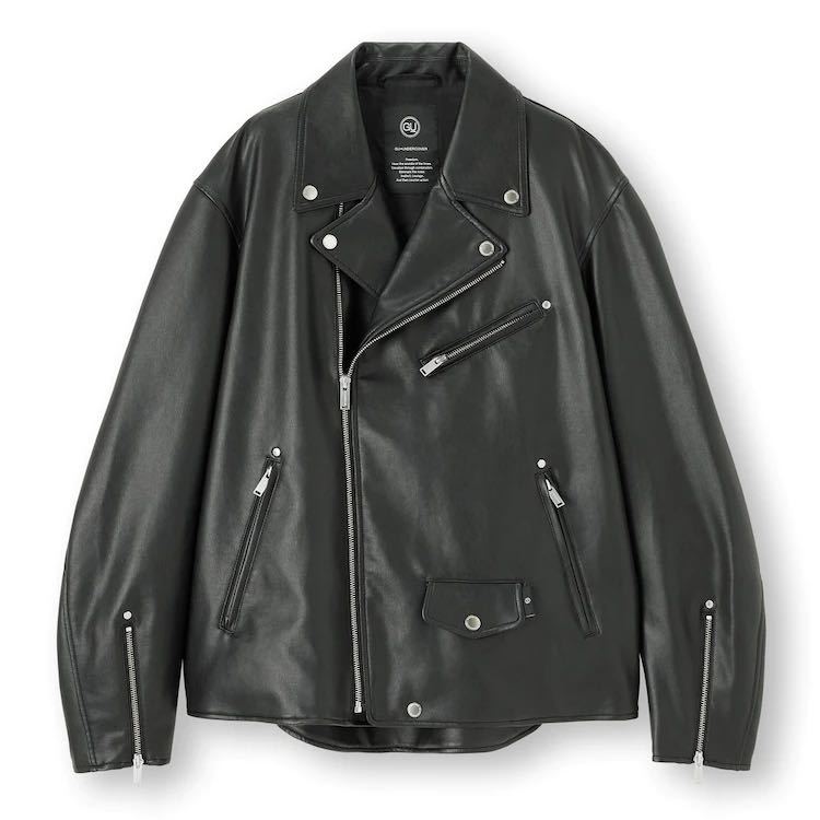 フェイクレザージャケット UNDERCOVER ジーユー×アンダーカバー ライダースジャケット GU