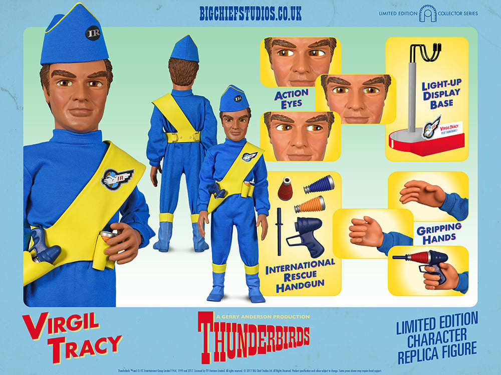 サンダーバード バージル トレーシー 1/6 キャラクター レプリカ
