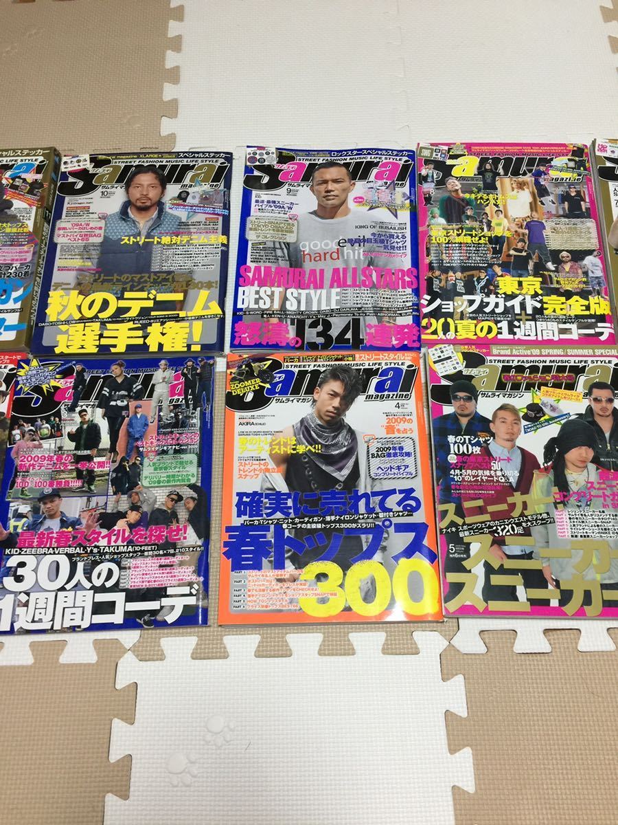 サムライマガジン 09年 12冊セット 雑誌 ストリート 411 男性 売買されたオークション情報 Yahooの商品情報をアーカイブ公開 オークファン Aucfan Com
