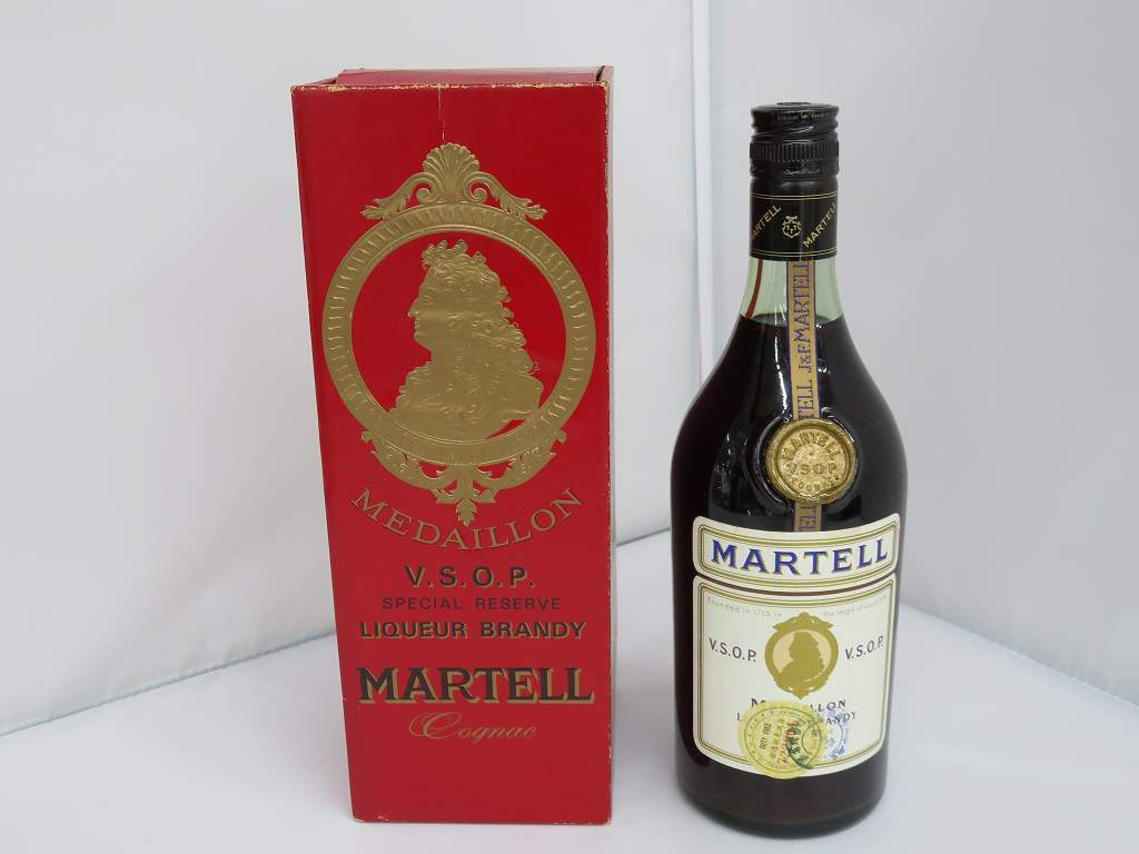マーテル VSOP ブランデー 古酒 - メダイヨン 70cl 3486h 古の通販