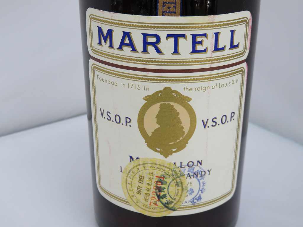 マーテル VSOP ブランデー 古酒 - メダイヨン 70cl 3486h 古の通販