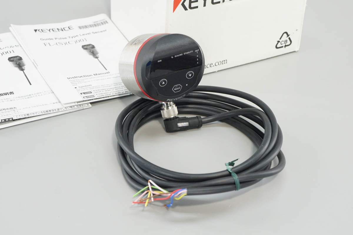 FL-001 ガイドパルス式レベルセンサ - : キーエンス ガイドパルス式液 
