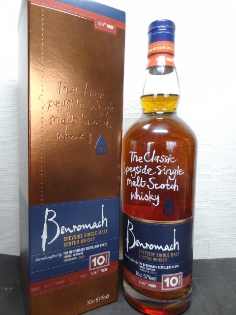ベンロマック 10年 100プルーフ 700ml – : [モルト イギリス 