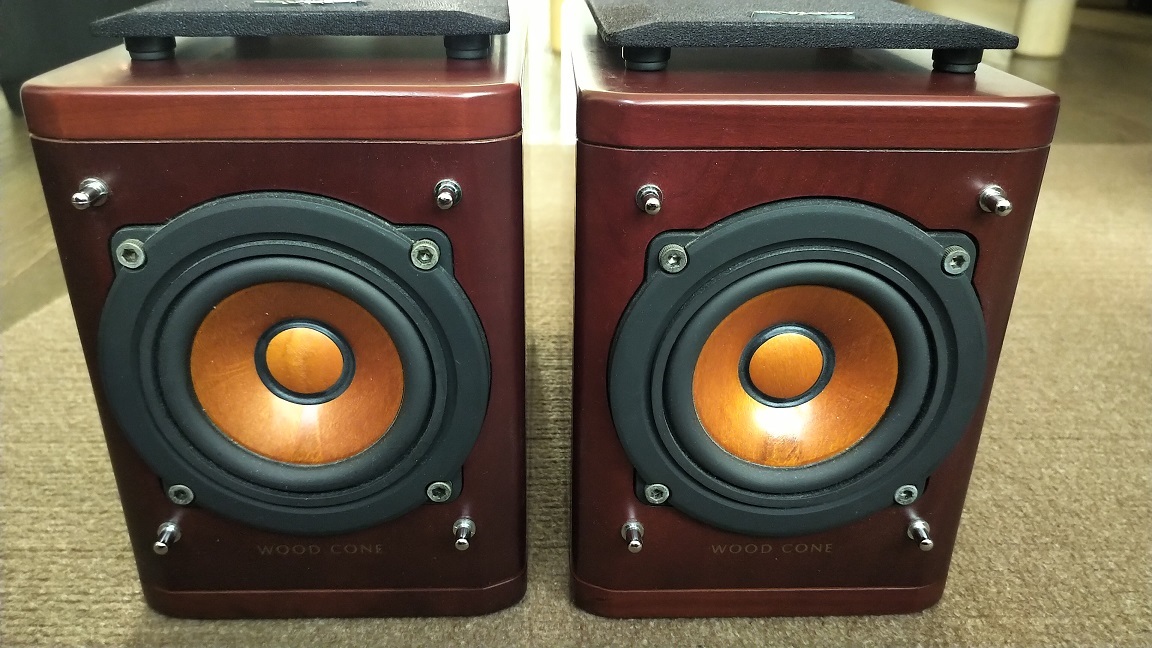 Victor SP-EXAＫ1 フルレンジ ウッドコーンスピーカー ペア