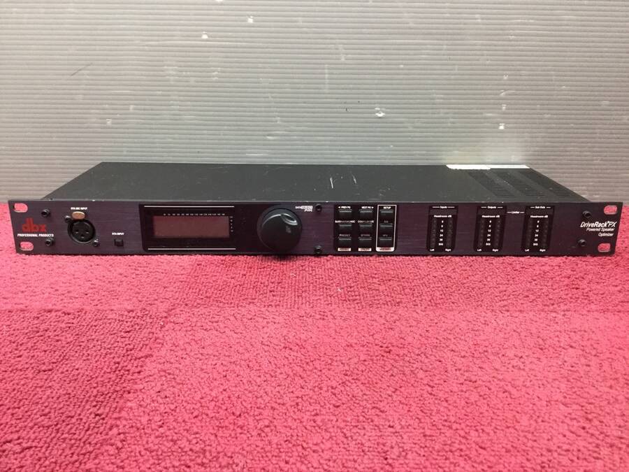 dbx DBXPXV パワードスピーカーオプティマイザー☆現状品 driverack