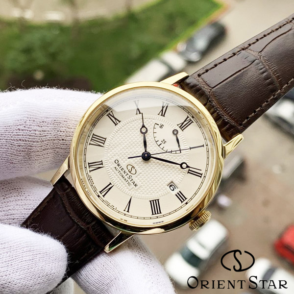 1円 正規品 オリエントスター Orient Star 腕時計 メンズ レディース 自動巻き 機械式 クラシック Classic エレガントクラシック 金白 オリエントスター 売買されたオークション情報 Yahooの商品情報をアーカイブ公開 オークファン Aucfan Com