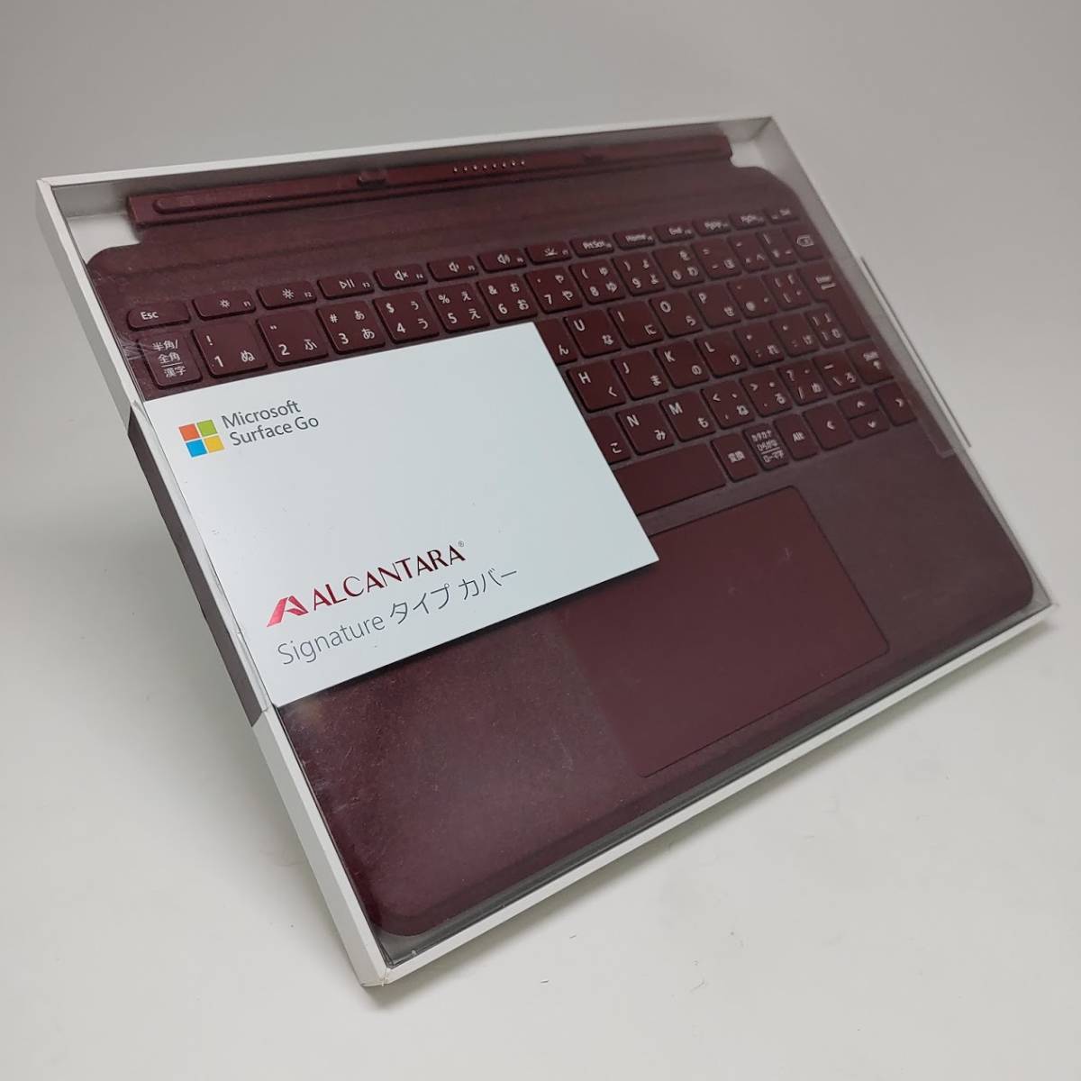Surface Go Microsoft Type Signature Cover com: - NEW Blue Cobalt 