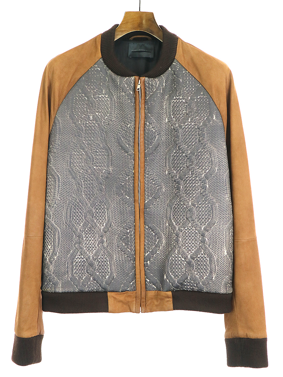 2026，お買い得 DIESEL BLACK GOLD ディーゼル ブラック ゴールド 12AW LOOK1 フロント切替ジップアップレザーブルゾン ジャケット ブラウン 46 メンズ(ジャンパー、ブルゾン)｜売買されたオークション情報、yahooの 男性用