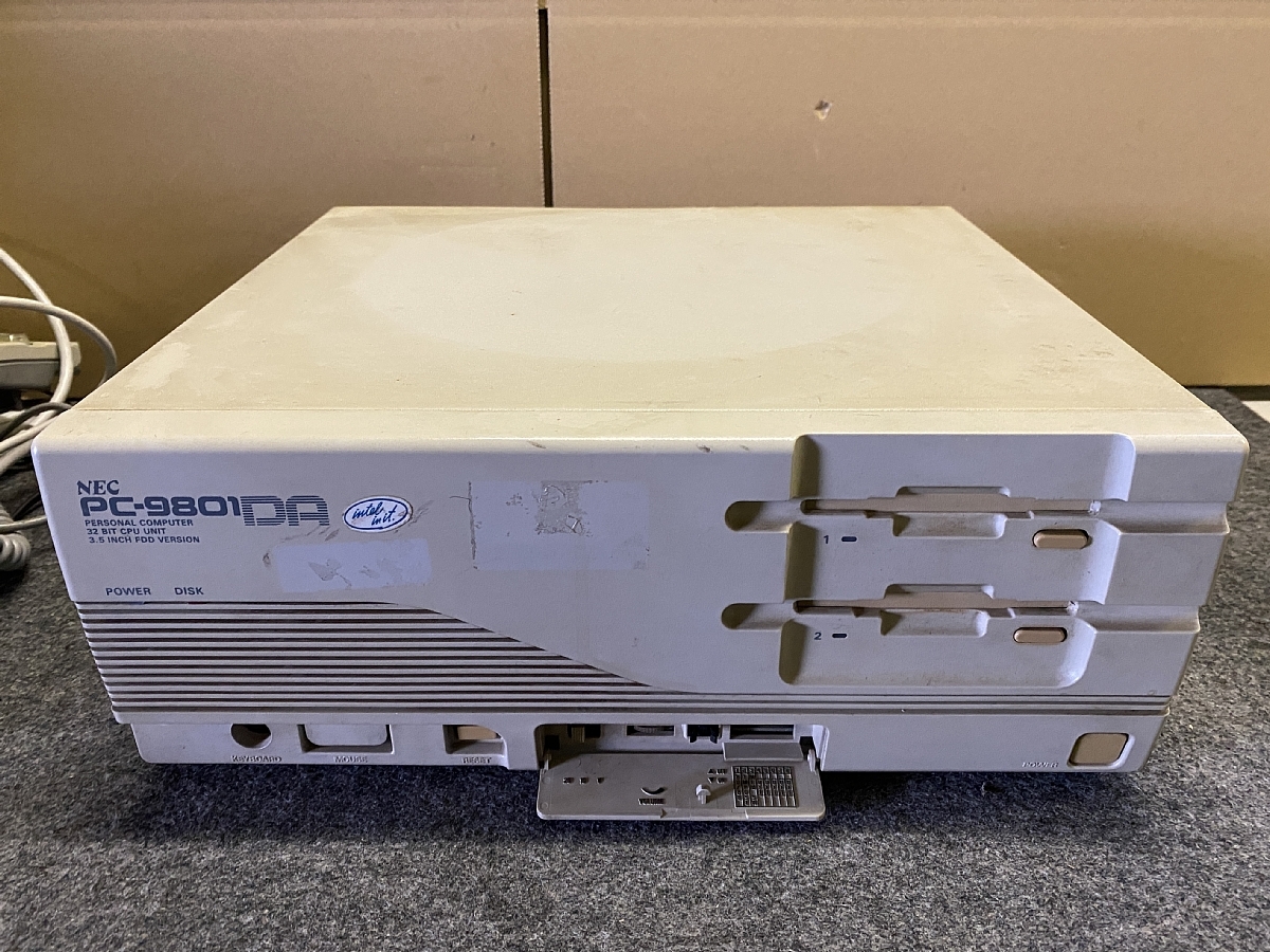 NEC - 公式通販 PC-9801DA⁄U2 PC-9801DX⁄U2通電現状品 PC-9801DX
