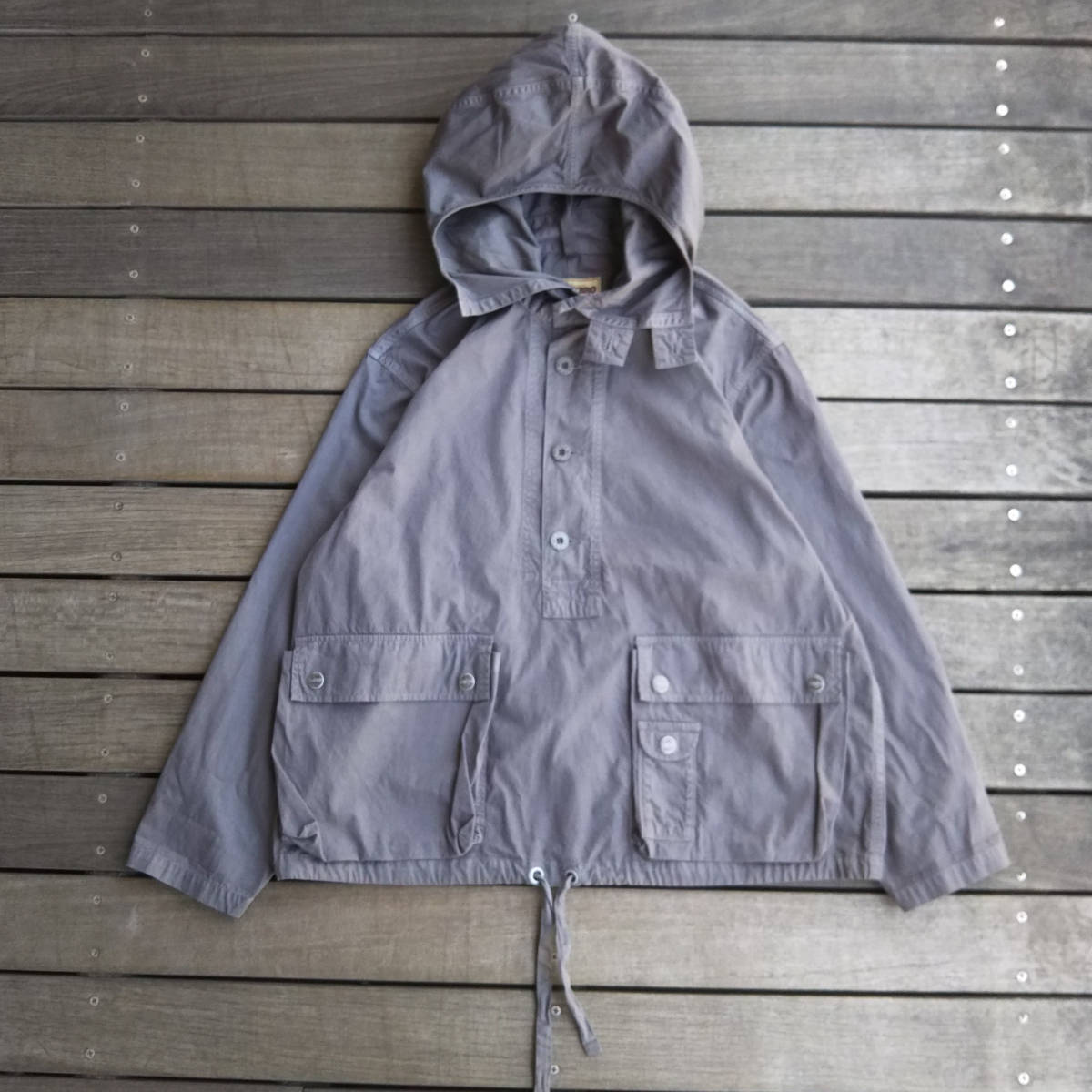 NIGEL CABOURN LYBRO DECK SMOCK POPLIN アノラックパーカー Size48 