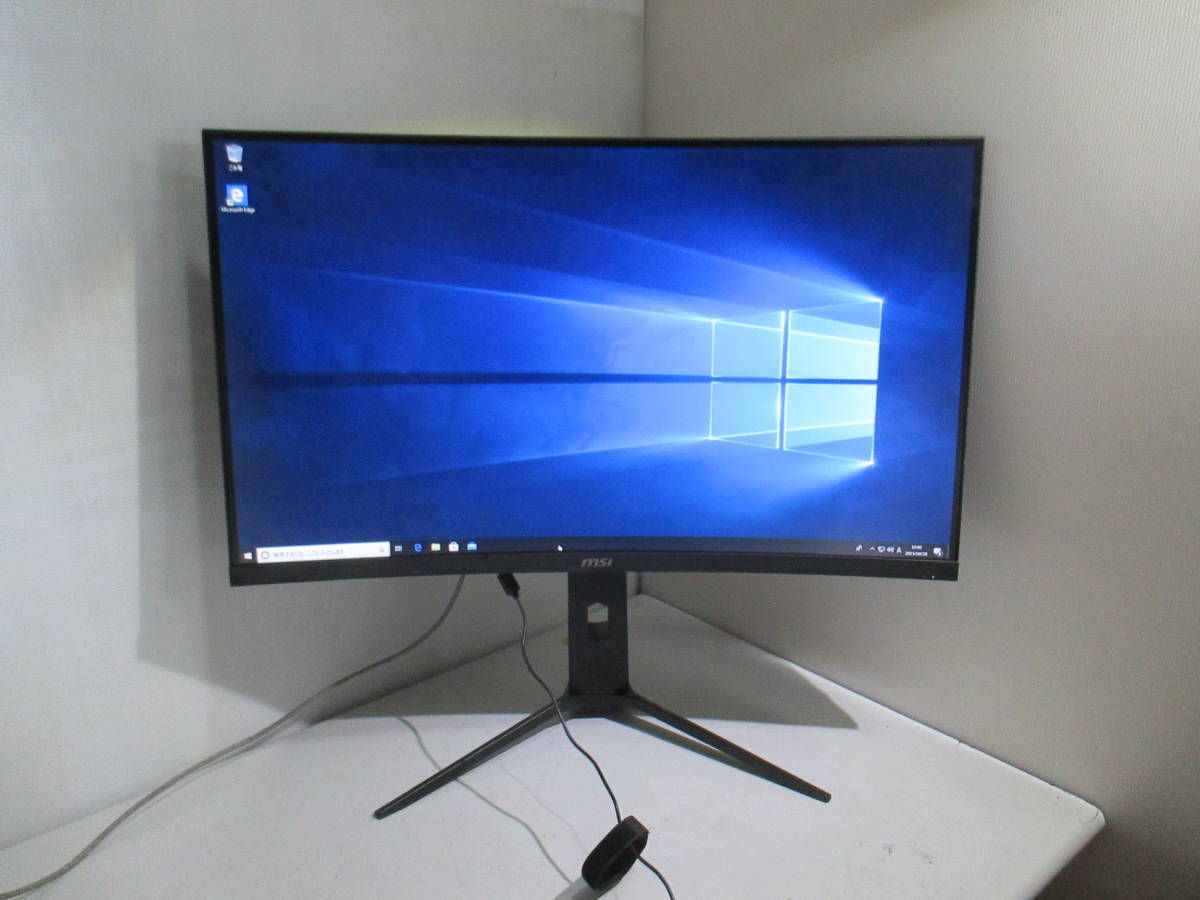 【新作，2025】 訳アリ MSI ゲーミング湾曲液晶モニター31.5インチ OPTIX MAG322CQRV WQHD 2560x1440 入力端子：HDMI2.0x2/DisplayPortx1(24インチ～)｜売買されたオークション情報、yahooの商品情報をアーカイブ公開 - オーク 24インチ～