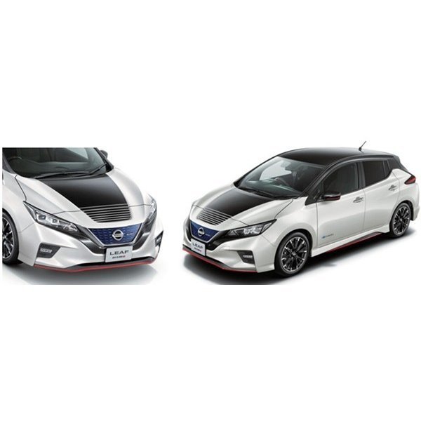 リーフ フードデカール 日産純正部品 ZE1 パーツ オプション 自動車、オートバイ パーツ