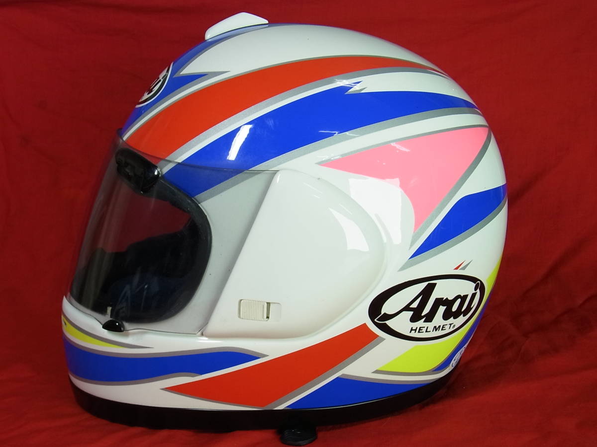 外装 90年代 Arai RAVINE Splash ラバイン ラヴァイン ヴィンテージ 当時物 レトロ アライ ヘルメット フルフェイス ...