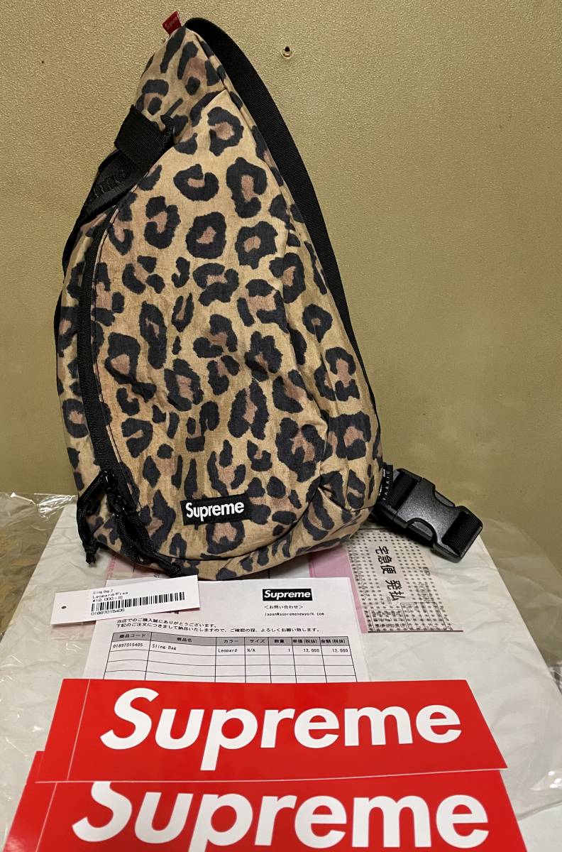 Supreme ヒョウ柄 ショルダーバッグ ブランド Supreme シュプリーム