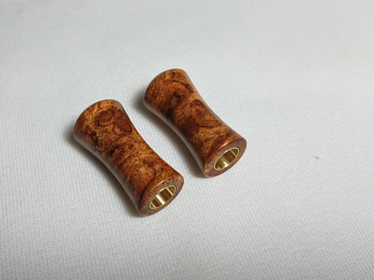 ハンドルノブ 花梨瘤 シマノ専用 Aタイプ 花梨製 シマノAタイプ用