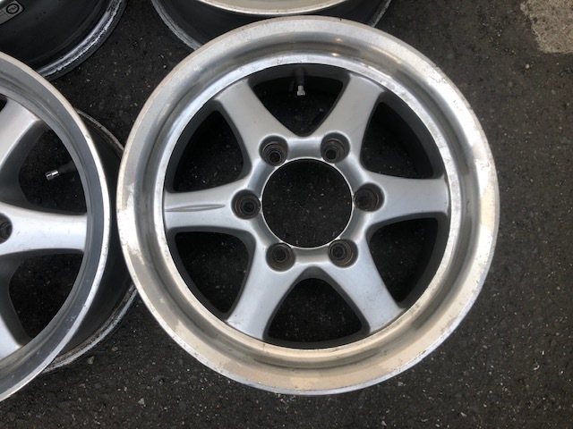 TOKYO SHARIN BREAK ROCK東京車輪ブレイクロック社外アルミ 15インチ6.5J +25 6H139.7 JWL-T  HIACEハイエースキャラバンデリカTERANO HILUX
