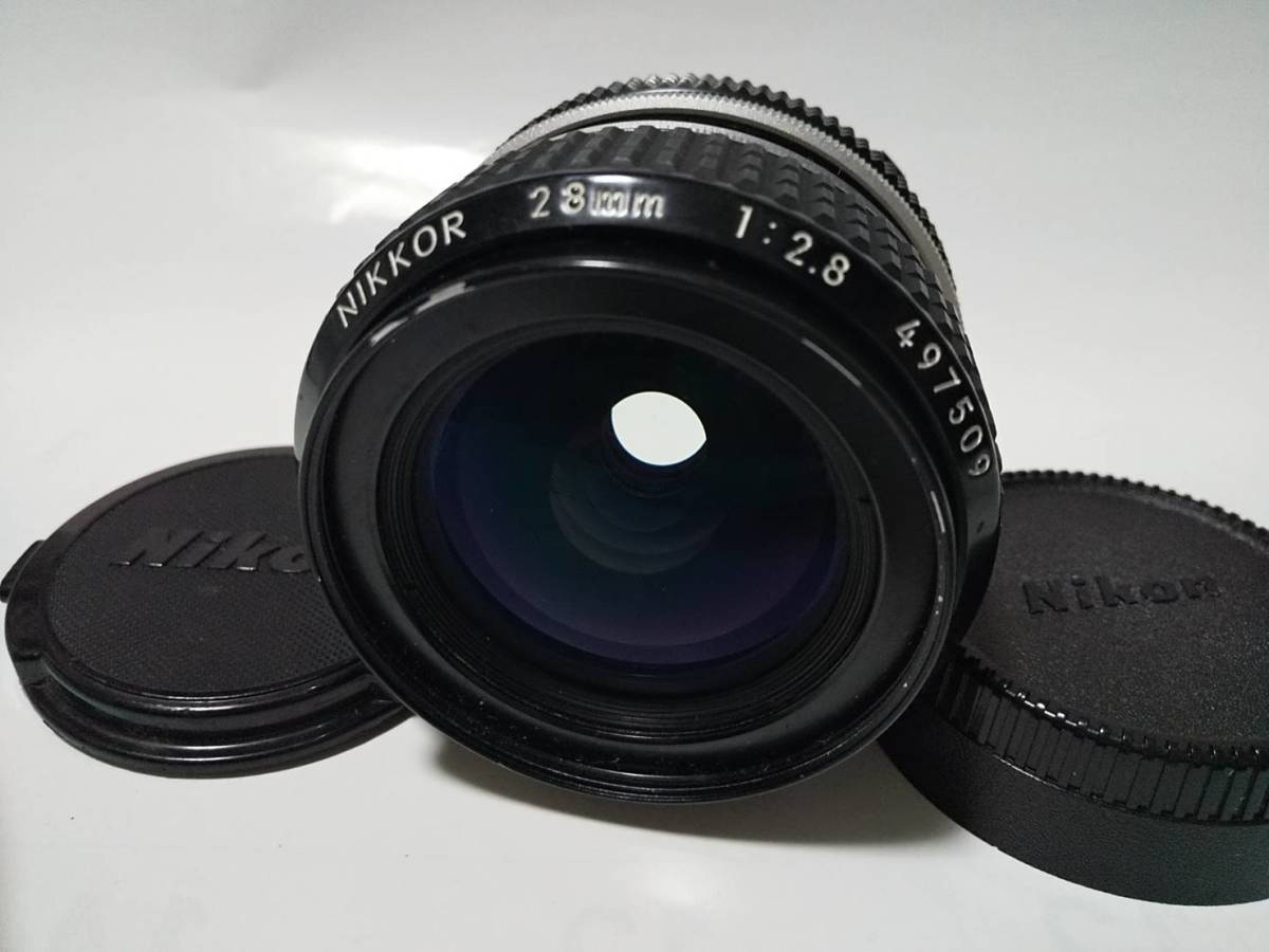 ☆良品☆ニコン NIKON Ai NIKKOR 28mm F2.8 #3167 28mm Nikon F2.8 |