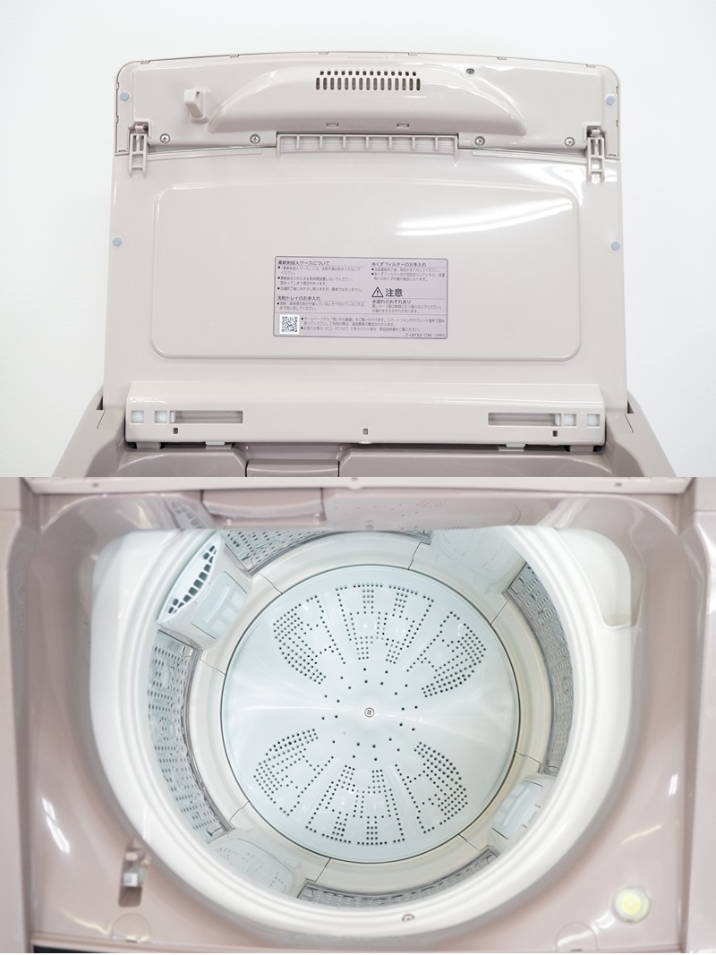 日立】ビートウォッシュ 全自動洗濯機 10.0㎏ BW-KSV100B 2018年 