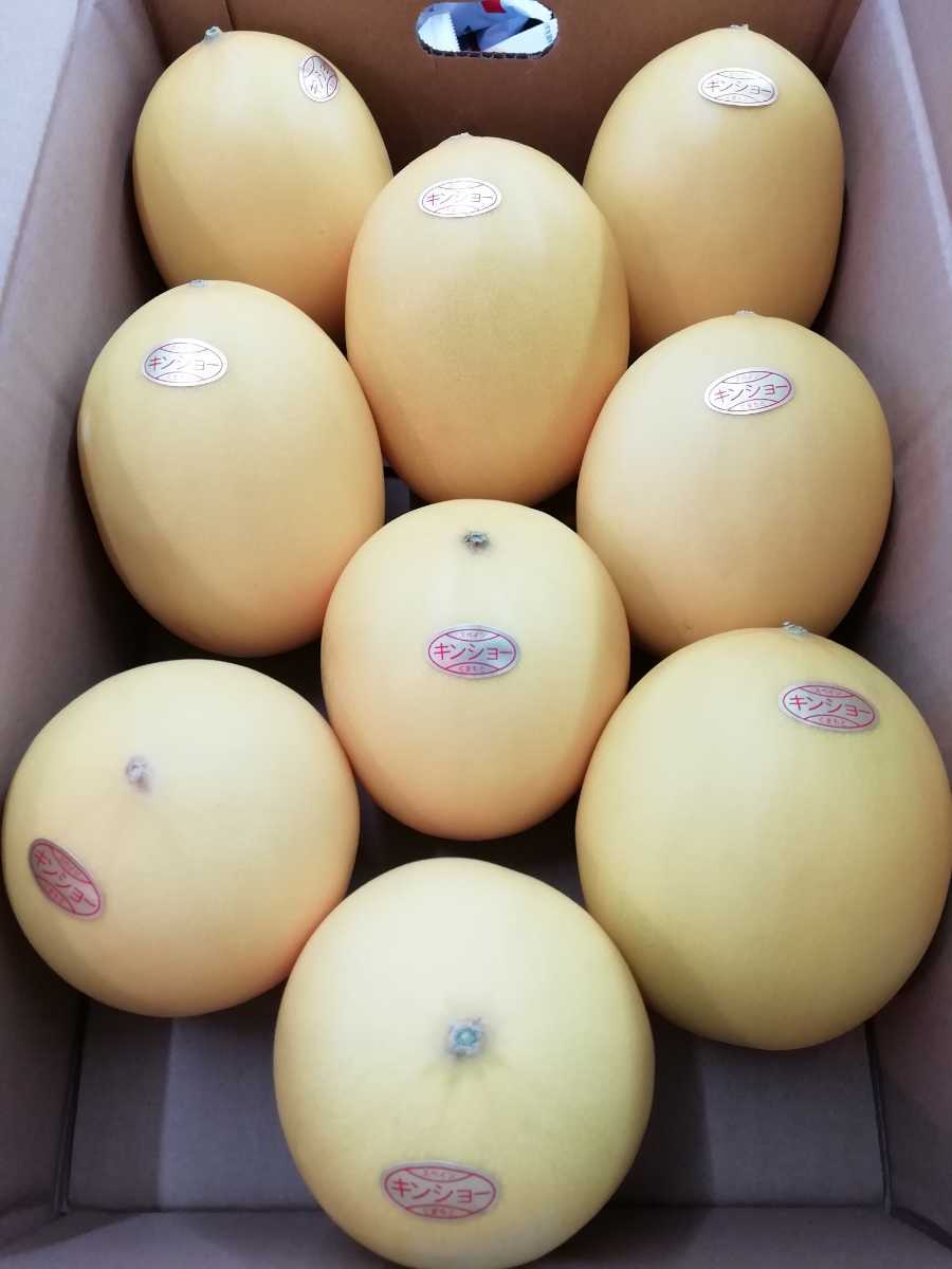熊本県産キンショーメロンが入荷しました 5 6発送 メロン 売買されたオークション情報 Yahooの商品情報をアーカイブ公開 オークファン Aucfan Com