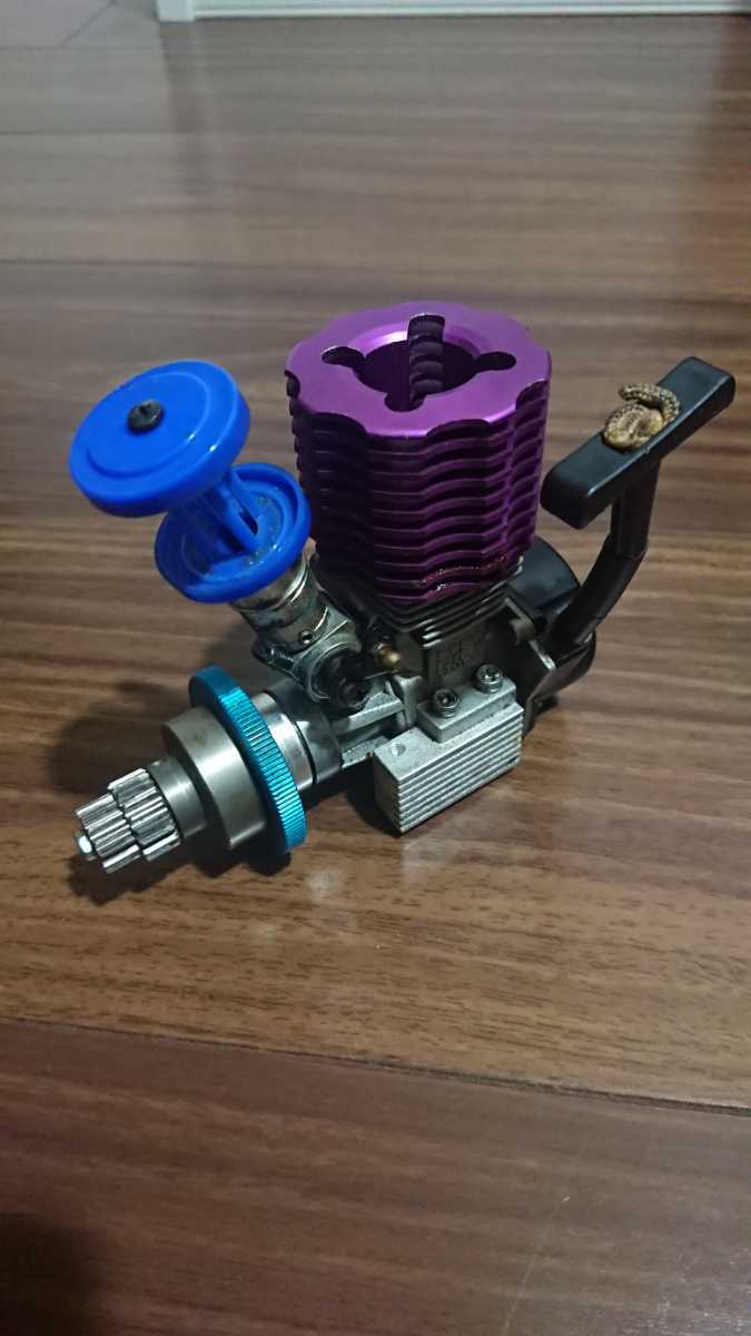 激安大特価，大人気 タミヤ FS-15 グローエンジン 圧縮有 軽量アルミホイール エンジンマウント付 1/8 TGX TG10 TGR(エンジン)｜売買されたオークション情報、yahooの商品情報をアーカイブ公開 - オークファン エンジン