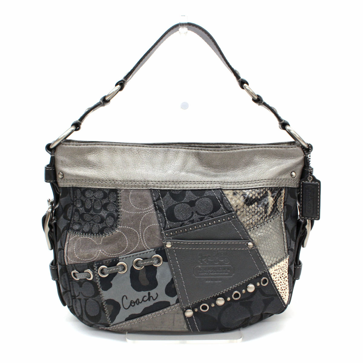 パッチワーク コーチ シグネチャー COACH ワンショルダーバッグ 