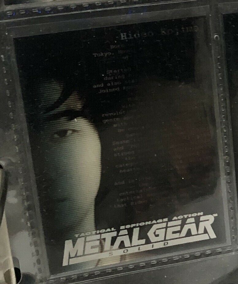 メタルギアソリッド トレーディングカード 11枚+チェックリストカード