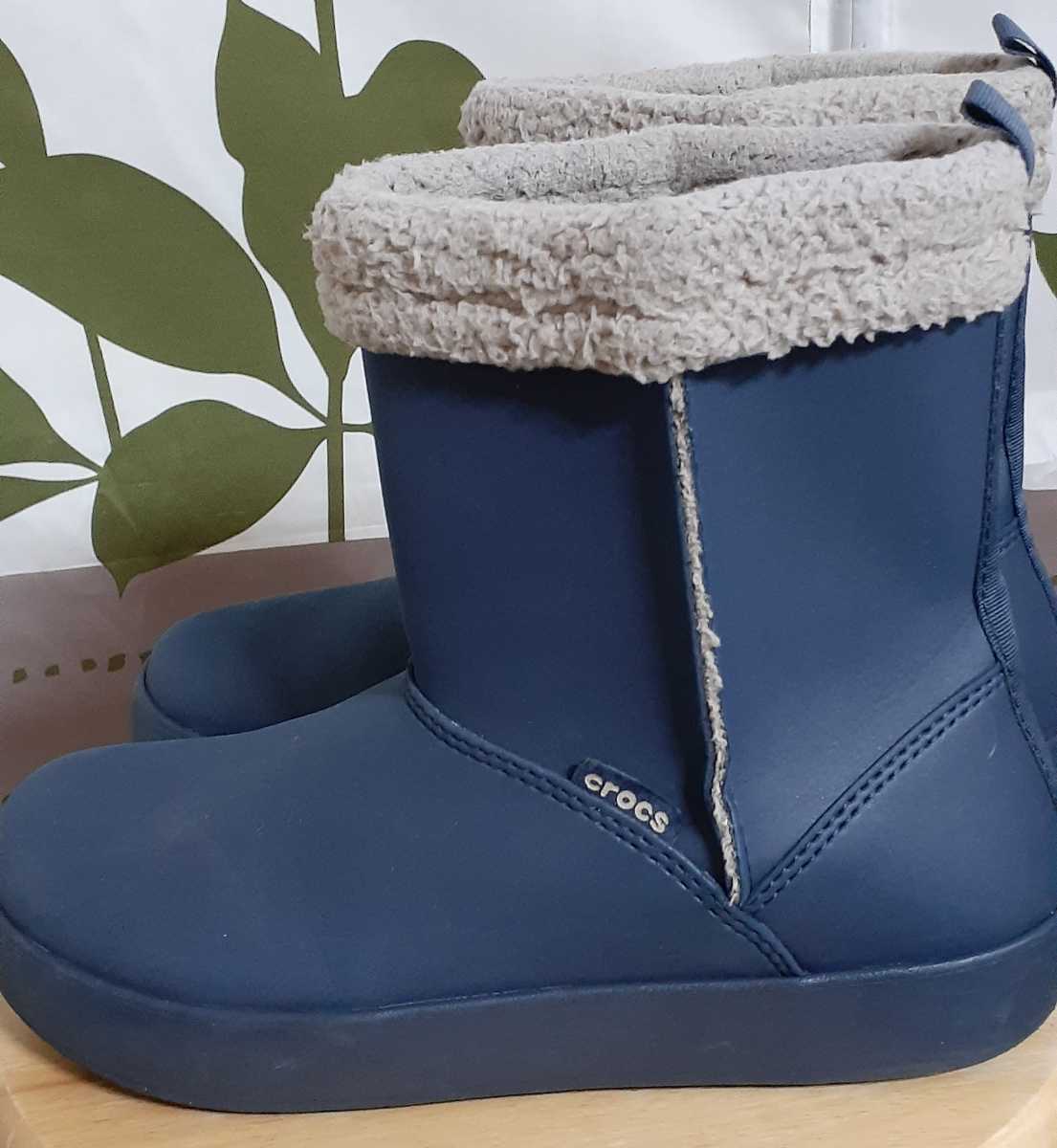 Y Crocs クロックス レインブーツ 長靴 スノーブーツ サイズ J6 24cm 21cm以上 売買されたオークション情報 Yahooの商品情報をアーカイブ公開 オークファン Aucfan Com