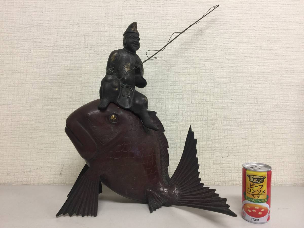 ⁄ 香炉 | 真鍮製 真鍮 鯛 骨董 鍔香炉 さくら堂 仏具 火舎香炉