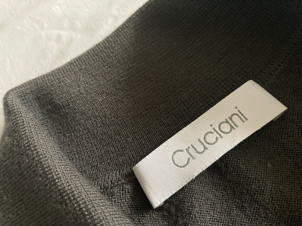 美品 Cruciani クルチアーニ ニット ポロネック ウール 