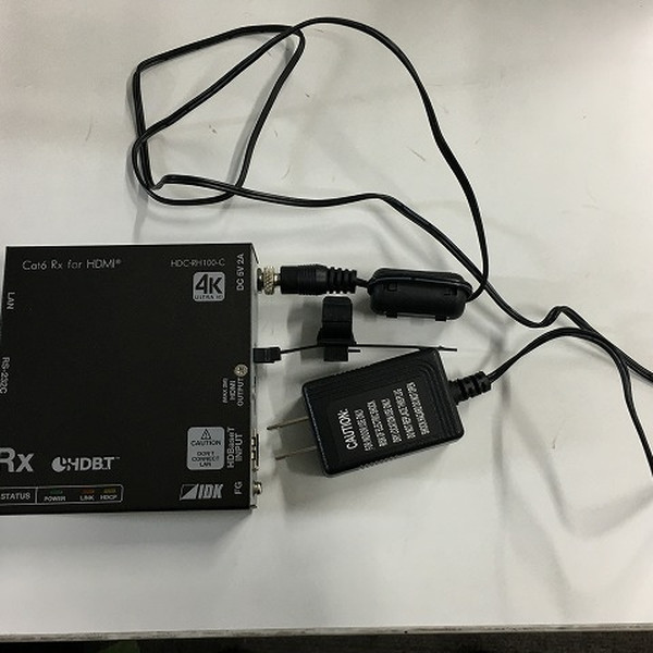 IDK HDMIツイストペアケーブル延長器 4K HDC-RH100-D | 中古IDK 4K@60