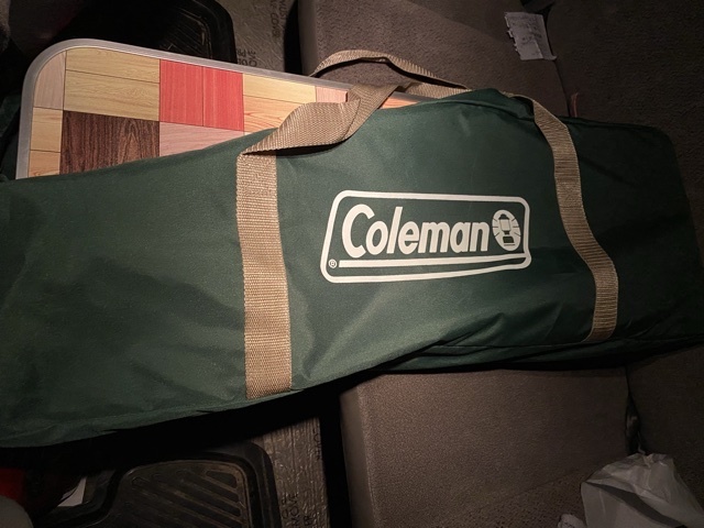コールマン　オールインワン　キッチンテーブル　超美品_2