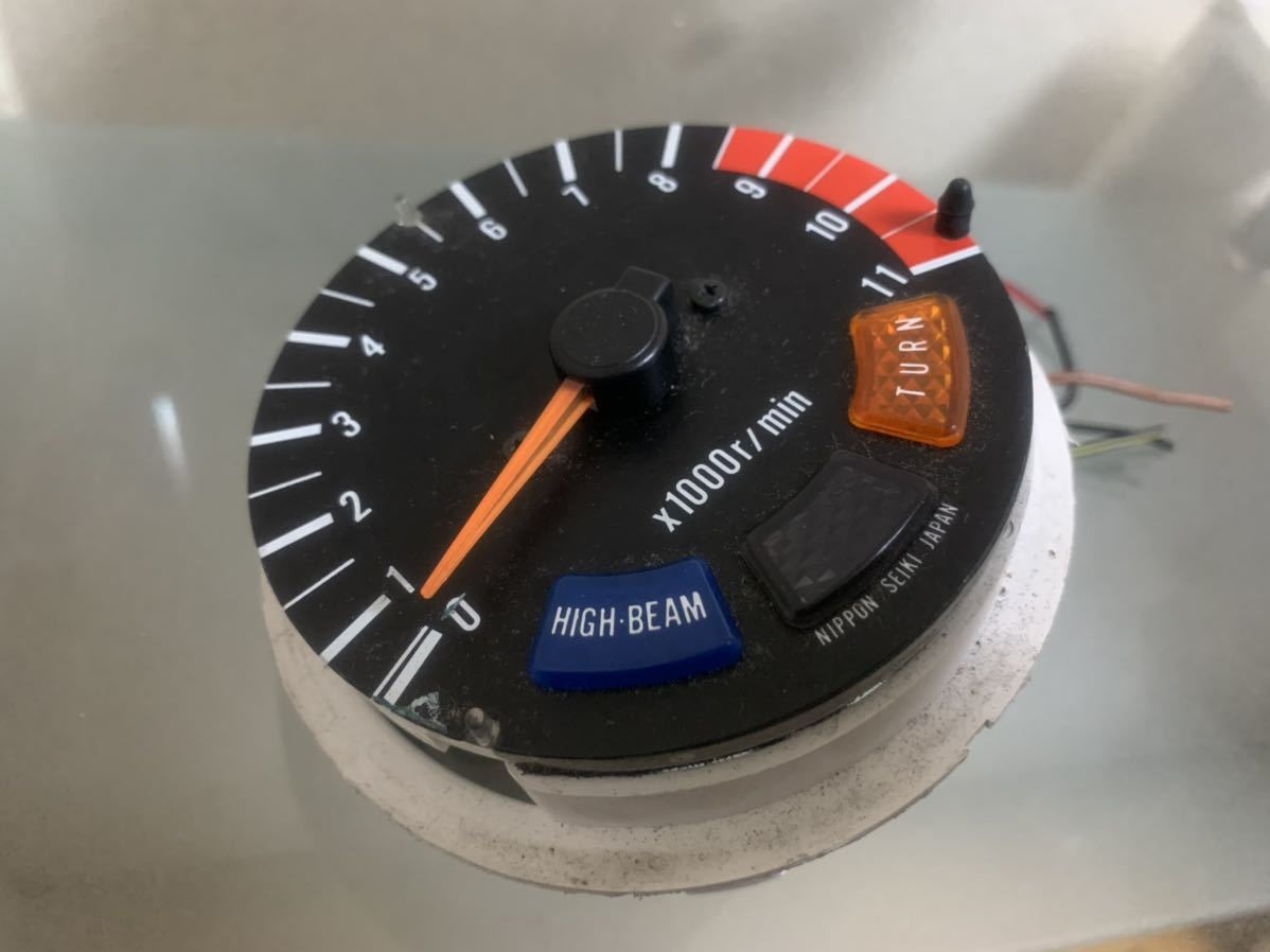 【当時物】カワサキ純正 Z1000J用　タコメーター　希少　Z1000R Z1000P 人気　カワサキ　スピードメーター　リペア_1