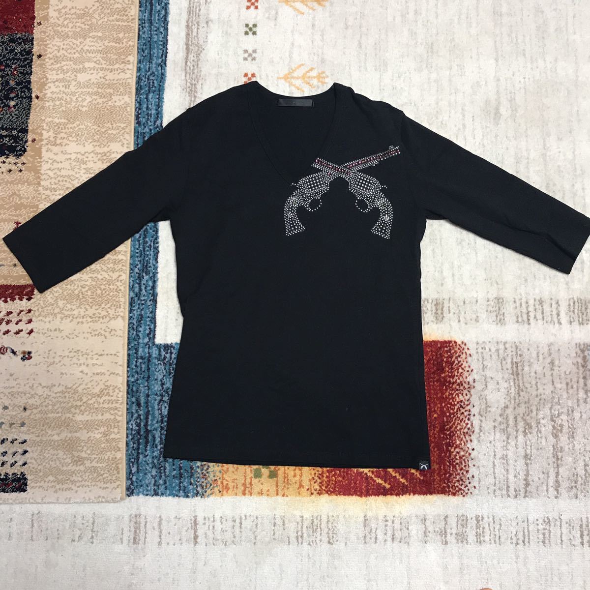 即決】roar ロアー 長袖Tシャツ 2丁拳銃 ブラック系 4 [240001278704 