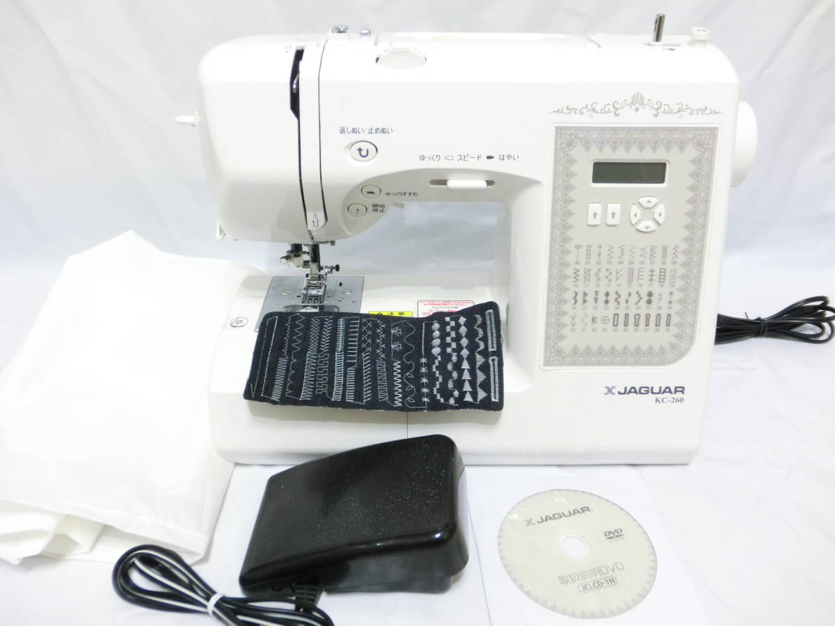 ジャガー KC-260 JAGUAR コンピュータミシン 動作品 - メルカリ 
