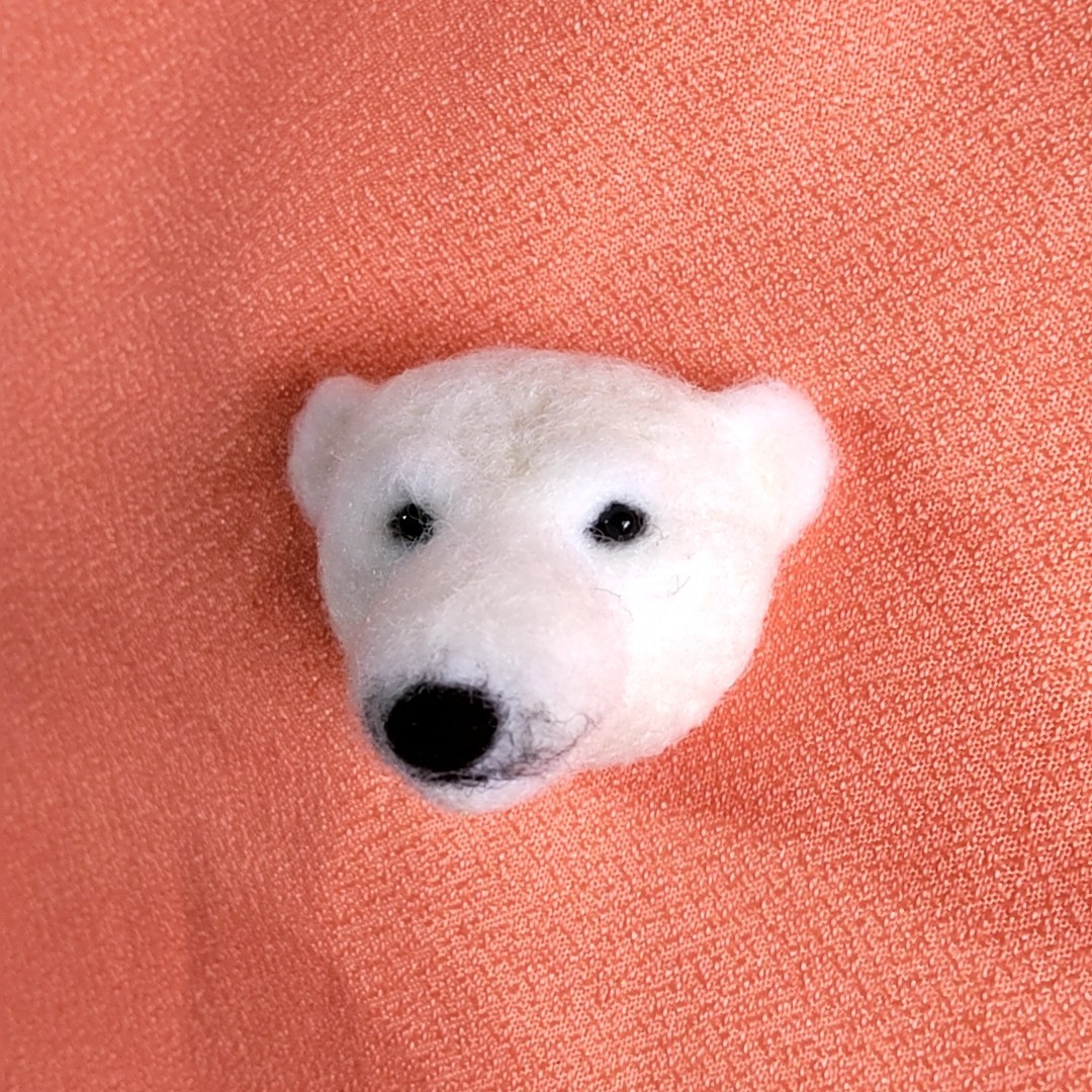 ホッキョクグマ ブローチ 羊毛フェルト ぬいぐるみ ハンドメイド シロクマ 羊毛フェルト 売買されたオークション情報 Yahooの商品情報をアーカイブ公開 オークファン Aucfan Com