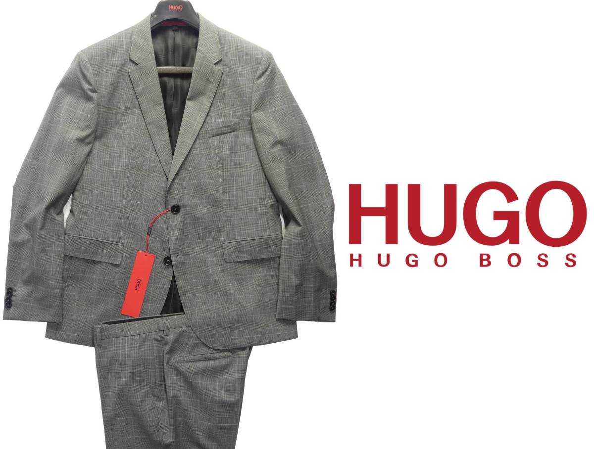 春夏物115,500円新品HUGO BOSSヒューゴ・ボス☆自然に伸縮するイタリア 