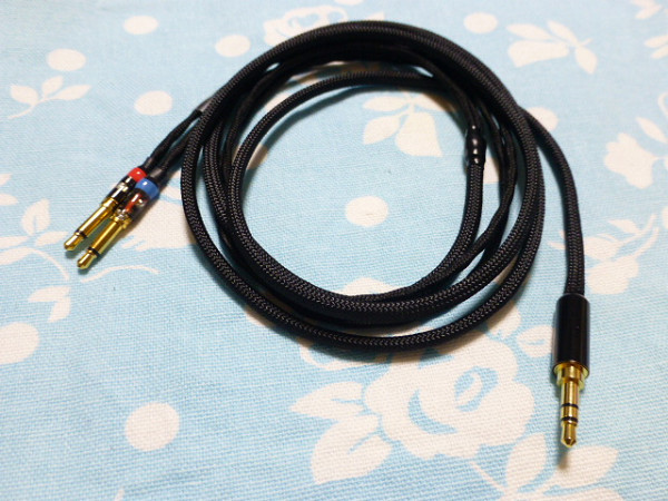 MEZE 99 final D8000 用ケーブル MOGAMI 2944 3.5mm3極 ステレオミニ