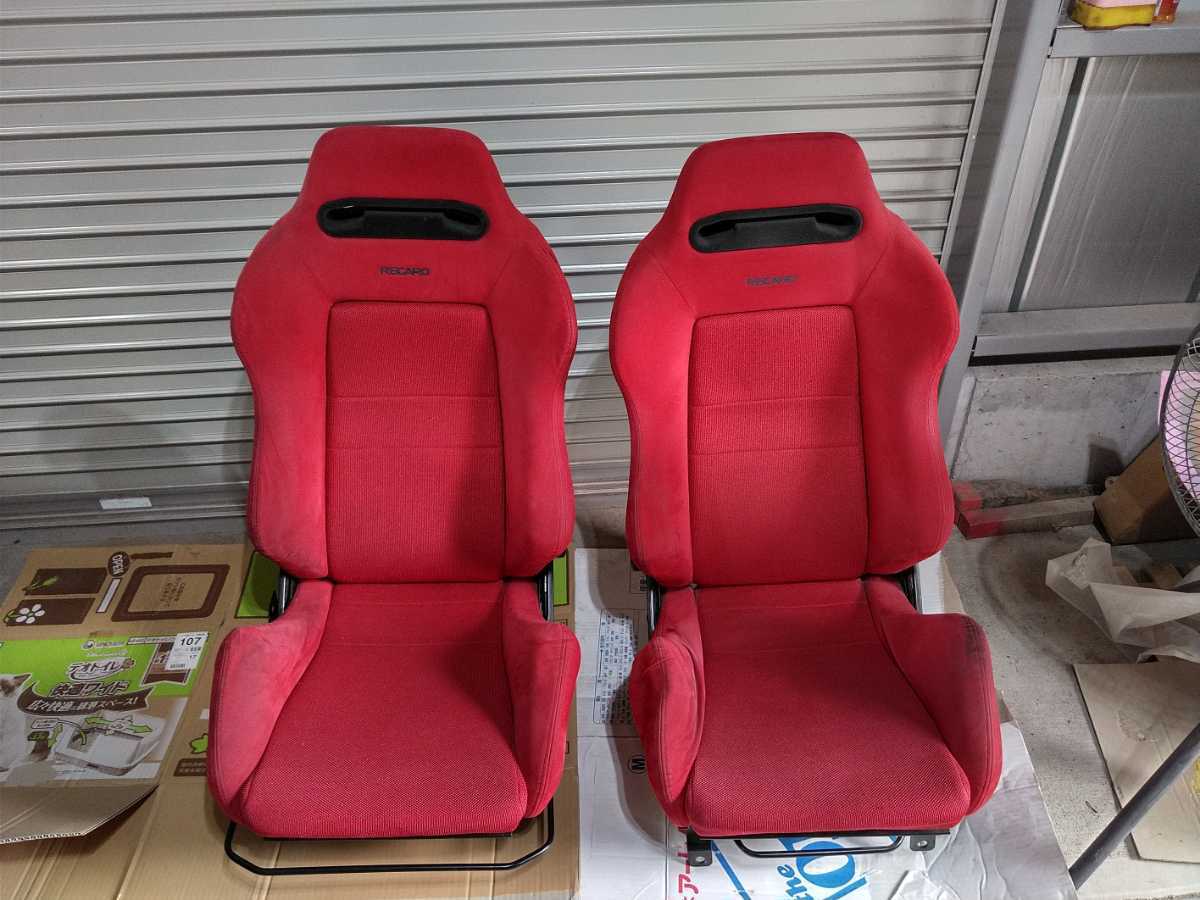 ランクル80 RECARO レカロシート フロント左右 ランドクルーザー80の 