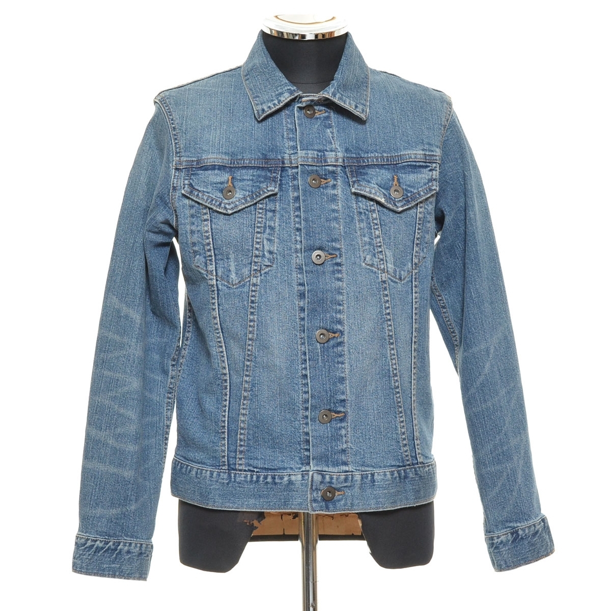 3954 Uniqlo ユニクロ トラッカージャケット デニムジャケット ジージャン 3rdタイプ 1575 サイズs メンズ インディゴブルー 無地 ジャケット 上着 売買されたオークション情報 Yahooの商品情報をアーカイブ公開 オークファン Aucfan Com 3954 Uniqlo ユニクロ トラッカージャケット デニムジャケット ジージャン 3rdタイプ 1575 サイズs メンズ インディゴブルー 無地 ジャケット 上着 売買されたオークション情報 Yahooの商品情報をアーカイブ公開 オークファン Aucfan Com