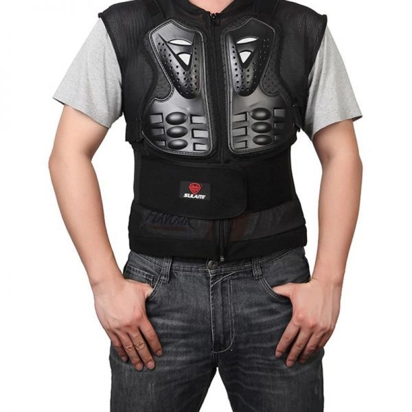 CAL076:モトアーマー オートバイ ジャケット ボディプロテクション スキー ボディアーマー チェストバック プロテクター 女性 男性 保護具_4