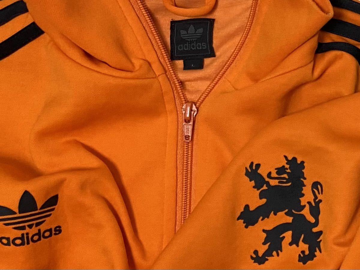 レア adidas オリジナルス オランダ 代表 国別 トレフォイルロゴ 