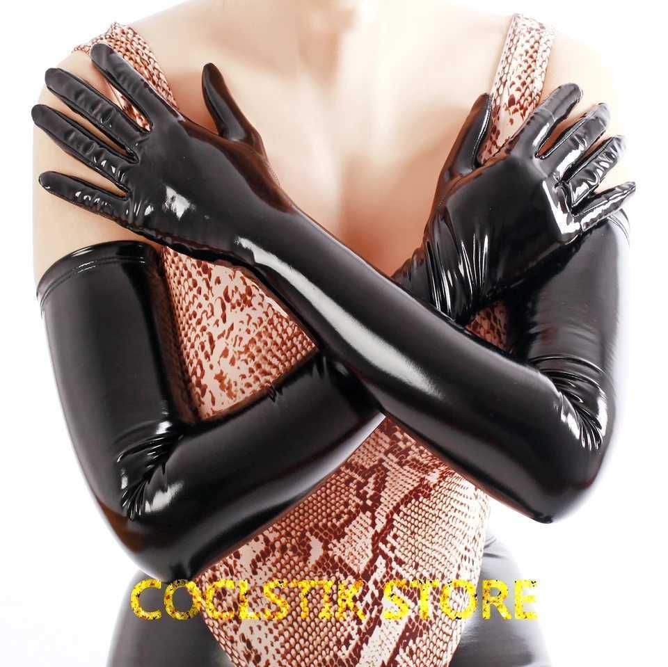 新品 即納 送料210円 ストレッチ 超ロング 70cm丈 Mサイズ ブラック