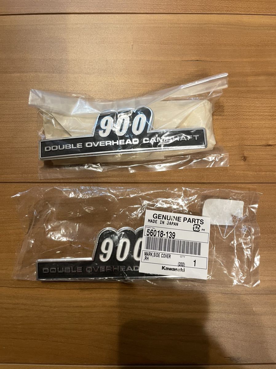 Z1 Z2 Z系 純正エンブレム 750RS サイドカバー 2個セット 900 Super4