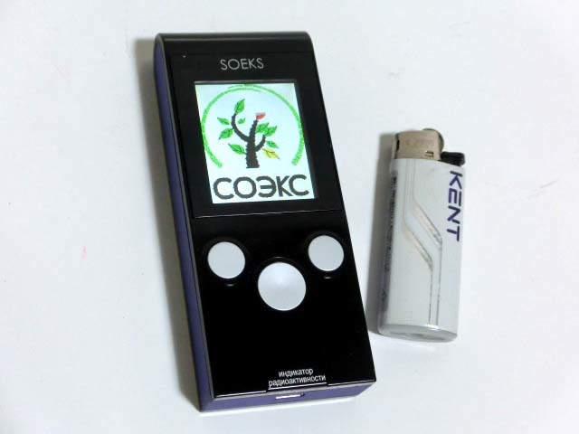☆ガイガーカウンター☆カラー液晶☆SOEKS-01M Ver1.3L☆送料180円