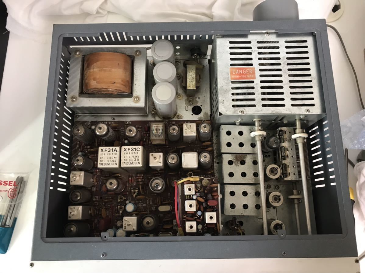 八重洲無線 ヤエス YAESU SSB 無線機 真空管式FT-401S 100W改造　CWフィルター付　現状品_2