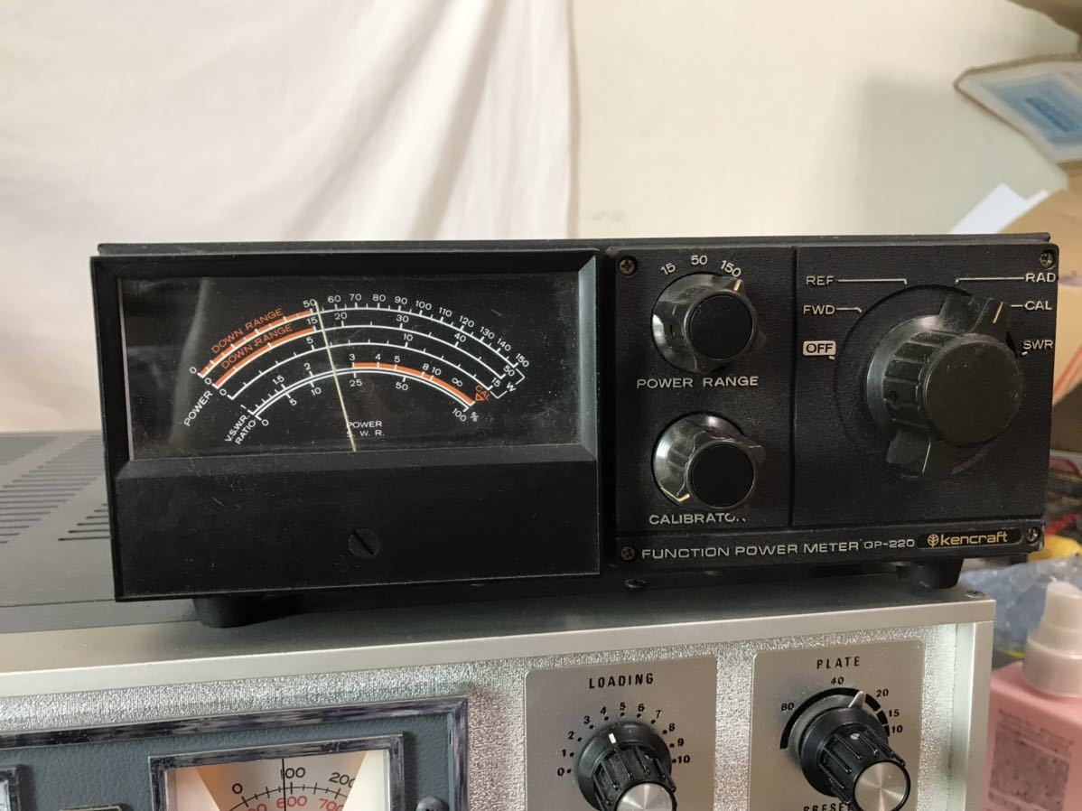 八重洲無線 ヤエス YAESU SSB 無線機 真空管式FT-401S 100W改造　CWフィルター付　現状品_7