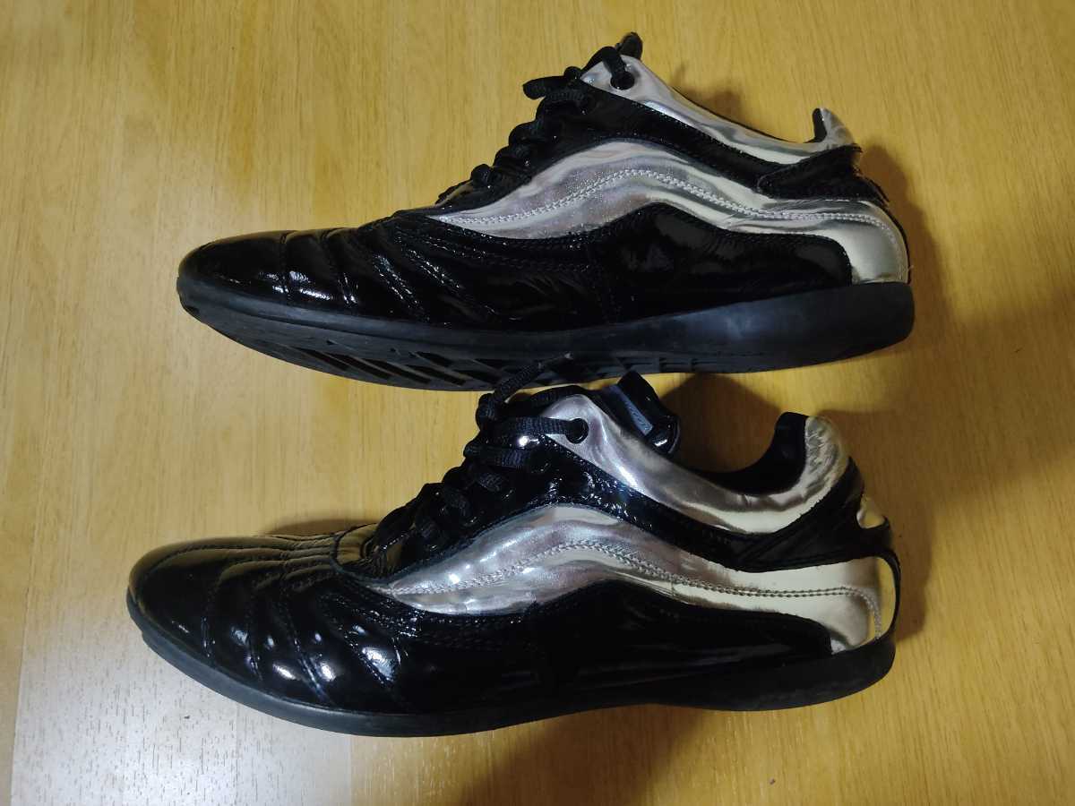 D＆G スニーカー メンズ 27cm ブラック ドルチェ&ガッバーナ ドルガバ 