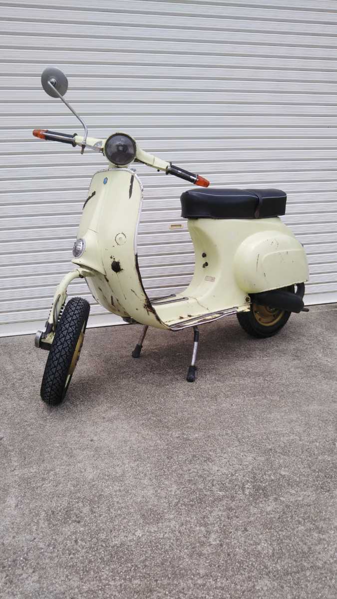 ベスパ50S☆ビンテージ☆ブラック美車☆絶好調！走行約8750㌔ Yahoo